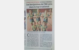 Article pages sports Le Progrès le 08 juin 2015