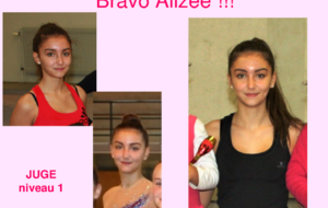 Félicitations Alizée !!!