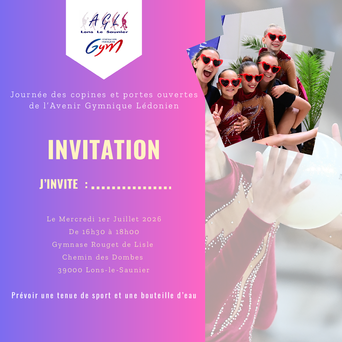 Journée des Copines et Portes Ouvertes