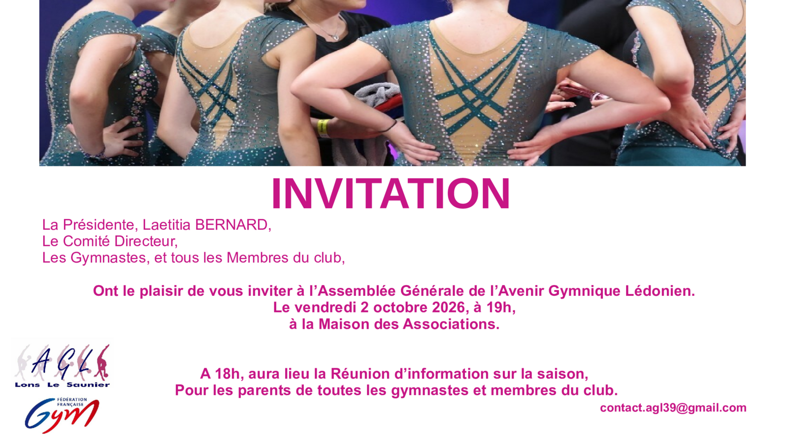 Assemblée Générale AGL