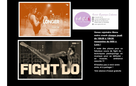 FIGHT DO - Il reste quelques places .... 